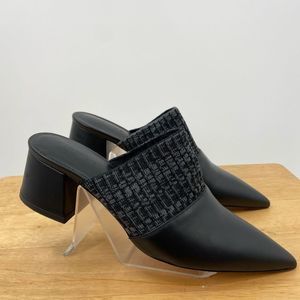Vince Raven Mules Sz 8